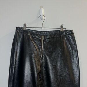 Vintage Genuine Leather Pants